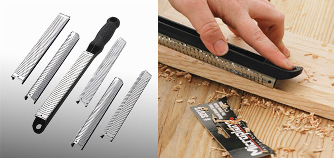 MicroPlane Snap - Rasps with Replaceable Blades
